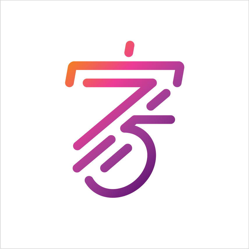 75周年商標